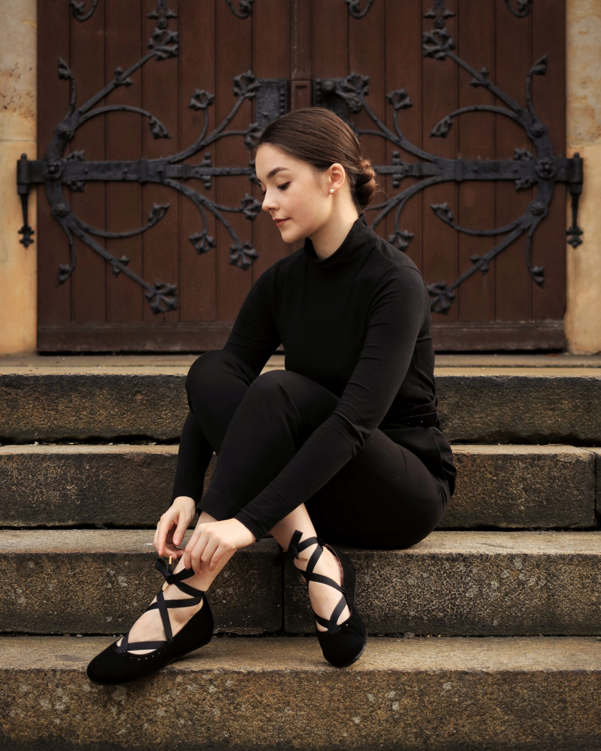 Elevate Your Style with Classic Black Ballet Pants